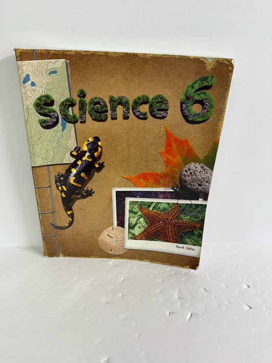 Science 6 BJU Press Student Text  Pre-Owned 6th Grade Science Textbooks