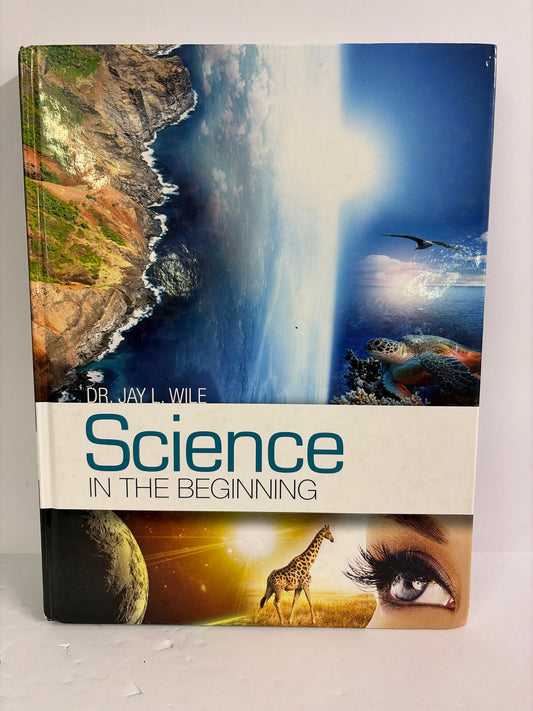 In the Beginning Berean Builders Student Text  Pre-Owned Wile Science Textbooks