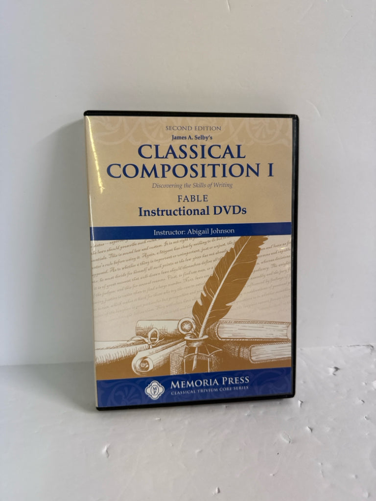 Classical Composition I Memoria Press DVDs Pre-Owned High School Memoria Press