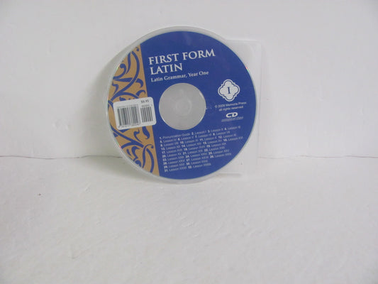 First Form Latin Memoria Press CD-Audio Latin Books