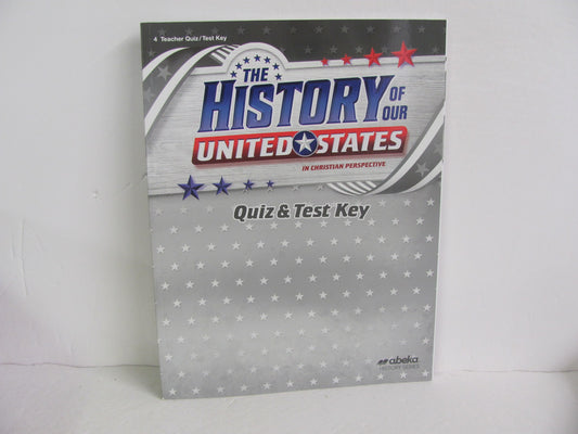 The History of Our United States Abeka 4th Grade History Textbooks