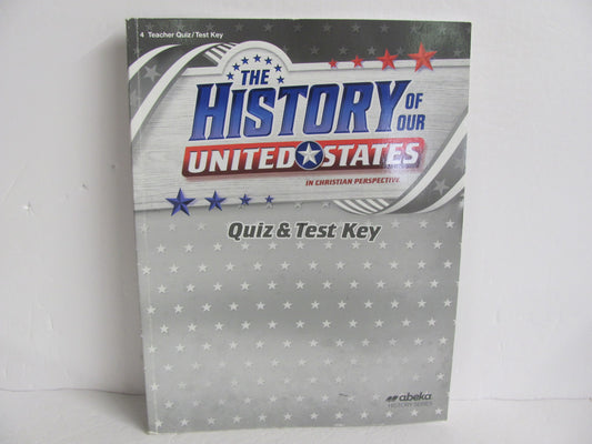 The History of Our United States Abeka 4th Grade History Textbooks
