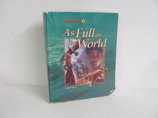 Reading 6 BJU Press Student Book Pre-Owned 6th Grade Reading Textbooks