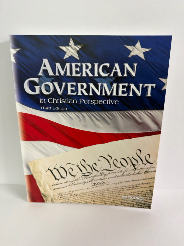 American Government Abeka Student Book Pre-Owned 12th Grade History Textbooks