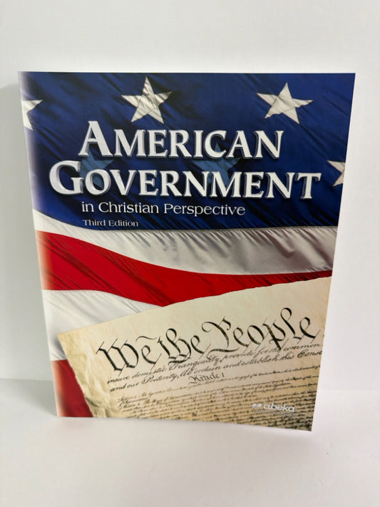 American Government Abeka Student Book Pre-Owned 12th Grade History Textbooks