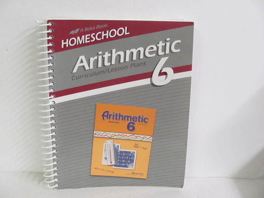 Arithmetic 6 Abeka Curriculum Pre-Owned 6th Grade Mathematics Textbooks