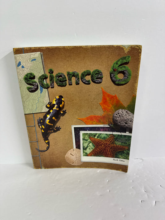 Science 6 BJU Press Student Text  Pre-Owned 6th Grade Science Textbooks