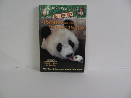Pandas and Other Endangered Random House Reader  Pre-Owned The Magic Tree House
