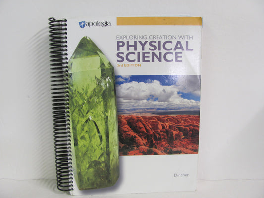 Exploring Creation with Physical Sc Apologia 8th Grade Science Textbooks