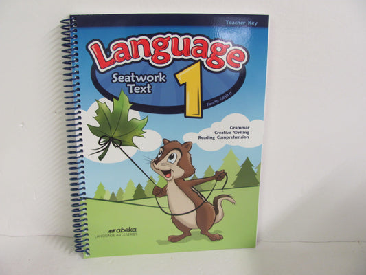 Language 1 Abeka Teacher Key  Pre-Owned 1st Grade Language Textbooks