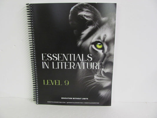 Essentials in Literature Student Book Pre-Owned 9th Grade Reading Textbooks