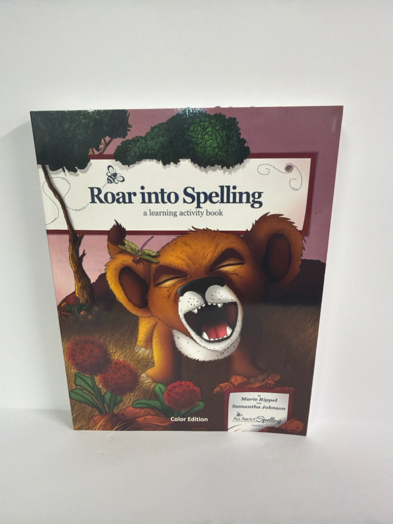 Roar into Spelling All About Learning Marie Rippel Elementary Language Textbooks