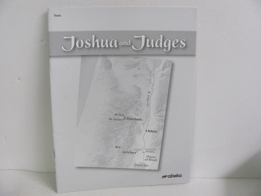 Joshua and Judges Abeka Tests  Pre-Owned 8th Grade Bible Textbooks