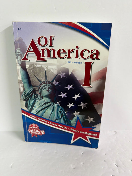 Of America I Abeka Reader Pre-Owned 5th Grade Reading Textbooks