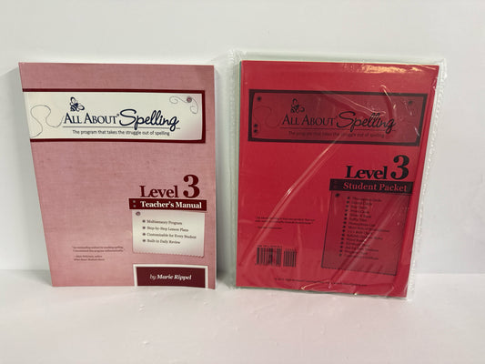 All About Spelling Level 3 All About Learning Marie Rippel Language Textbooks