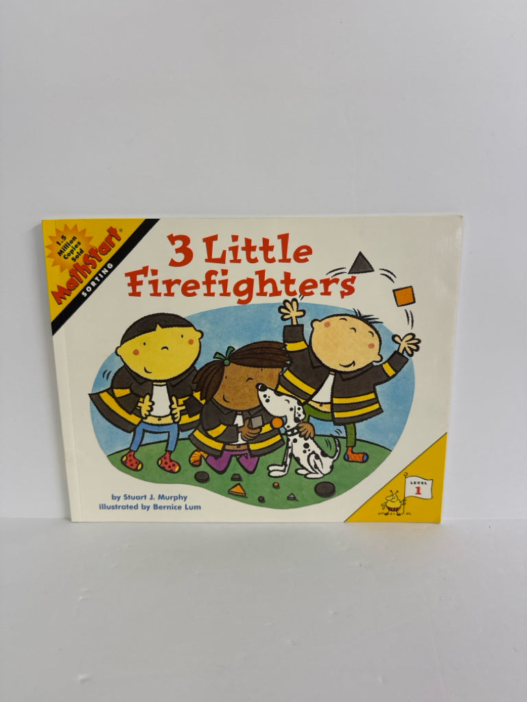 3 Little Firefighters Harper Collins Pre-Owned Elementary Mathematics Textbooks