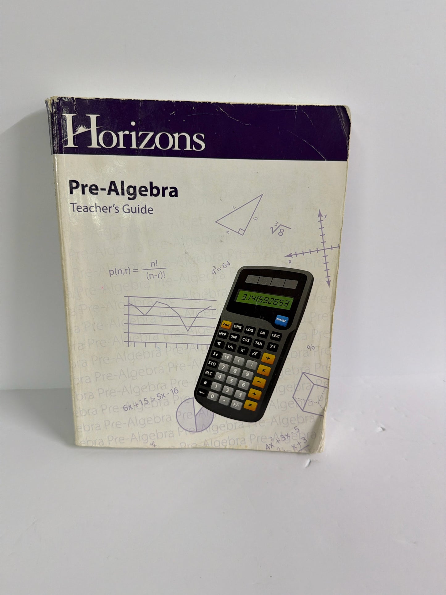 Pre-Algebra Horizons Teacher Guide  Pre-Owned Mathematics Textbooks