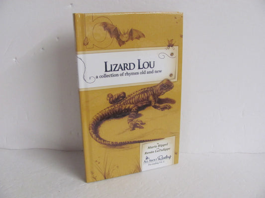 Lizard Lou All About Reading Pre-Owned Rippel Preschool Reading Textbooks