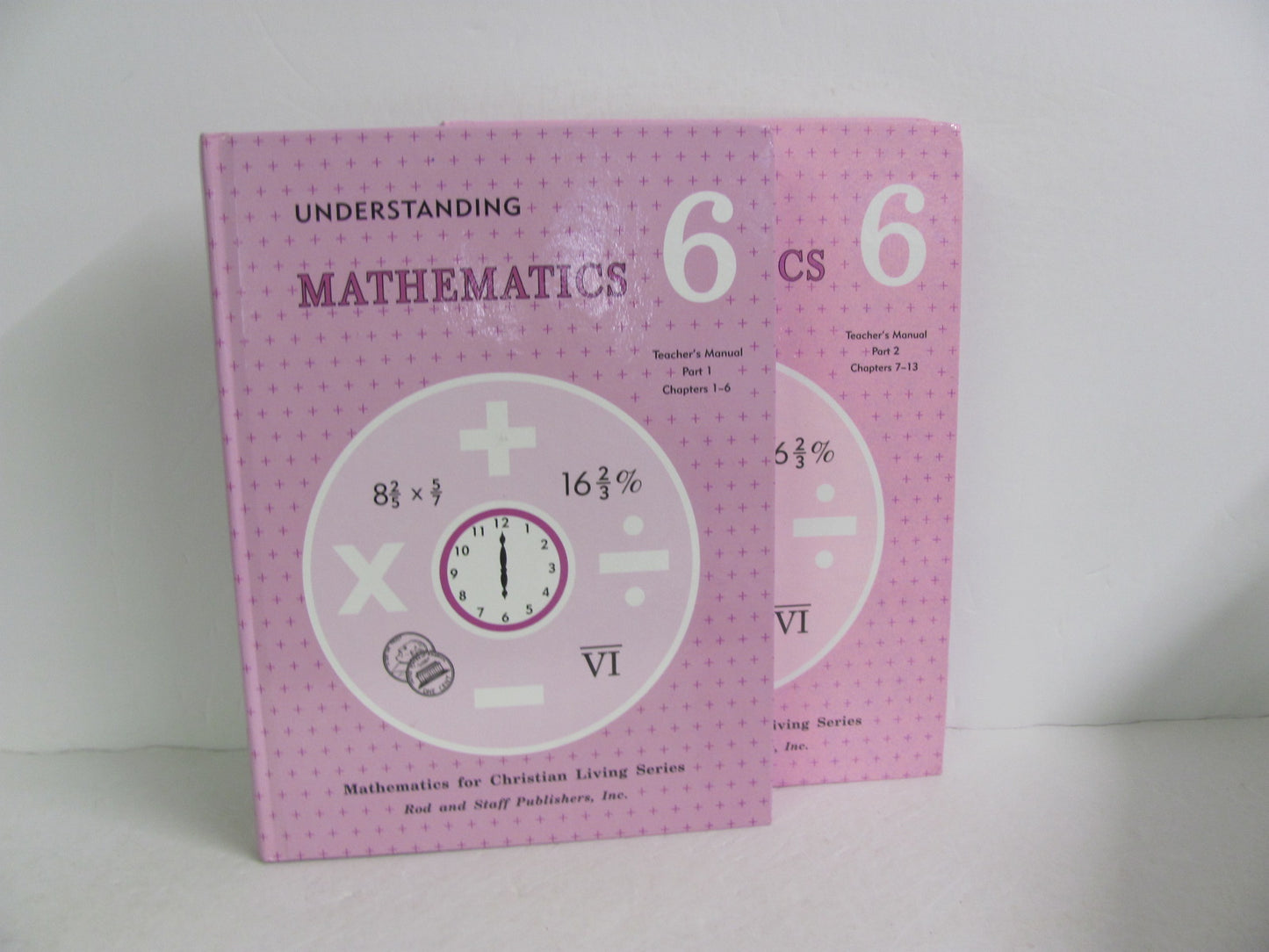 Math 6 Rod & Staff Teacher Manual  Pre-Owned 6th Grade Mathematics Textbooks