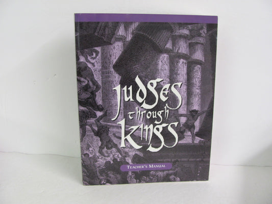 Judges through Kings Veritas Teacher Manual  Pre-Owned 3rd Grade Bible Textbooks