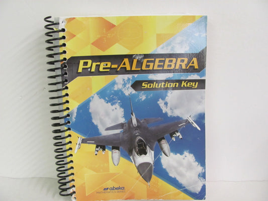 Pre Algebra Abeka Solution Key Pre-Owned 8th Grade Mathematics Textbooks