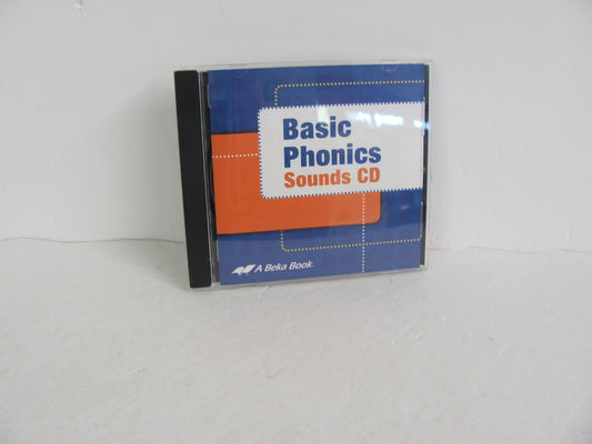 Basic Phonics Sounds CD Abeka CD-Rom  Pre-Owned Elementary Language Textbooks