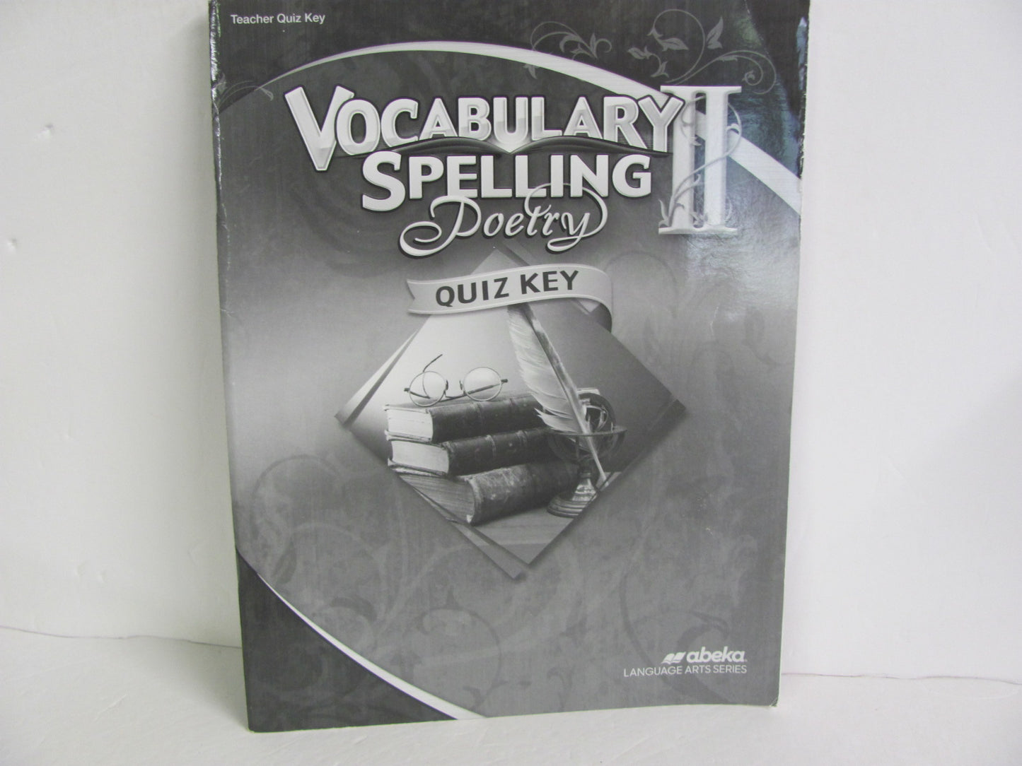 Vocabulary Spelling Poetry II Abeka Quiz Key Pre-Owned Spelling/Vocabulary Books