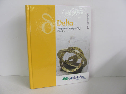 Delta Math U See Instruction Manual  Pre-Owned Elementary Mathematics Textbooks