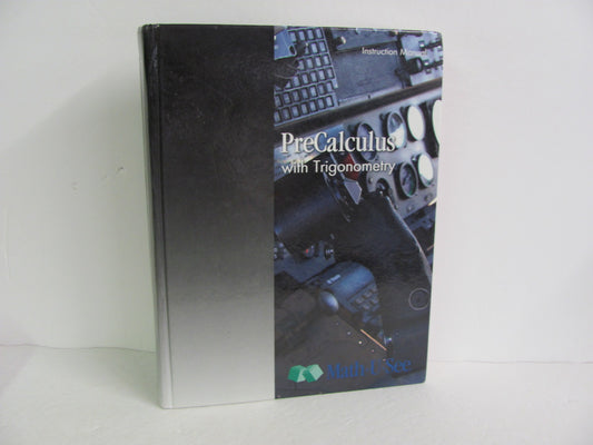 Pre Calculus Math U See Instruction Manual  Pre-Owned Mathematics Textbooks