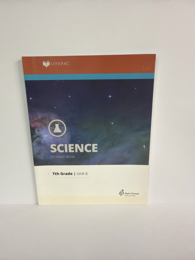 LifePac Science Alpha Omega Lifepac Pre-Owned 7th Grade Science Textbooks