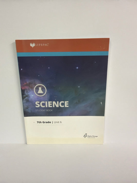 LifePac Science Alpha Omega Lifepac Pre-Owned 7th Grade Science Textbooks