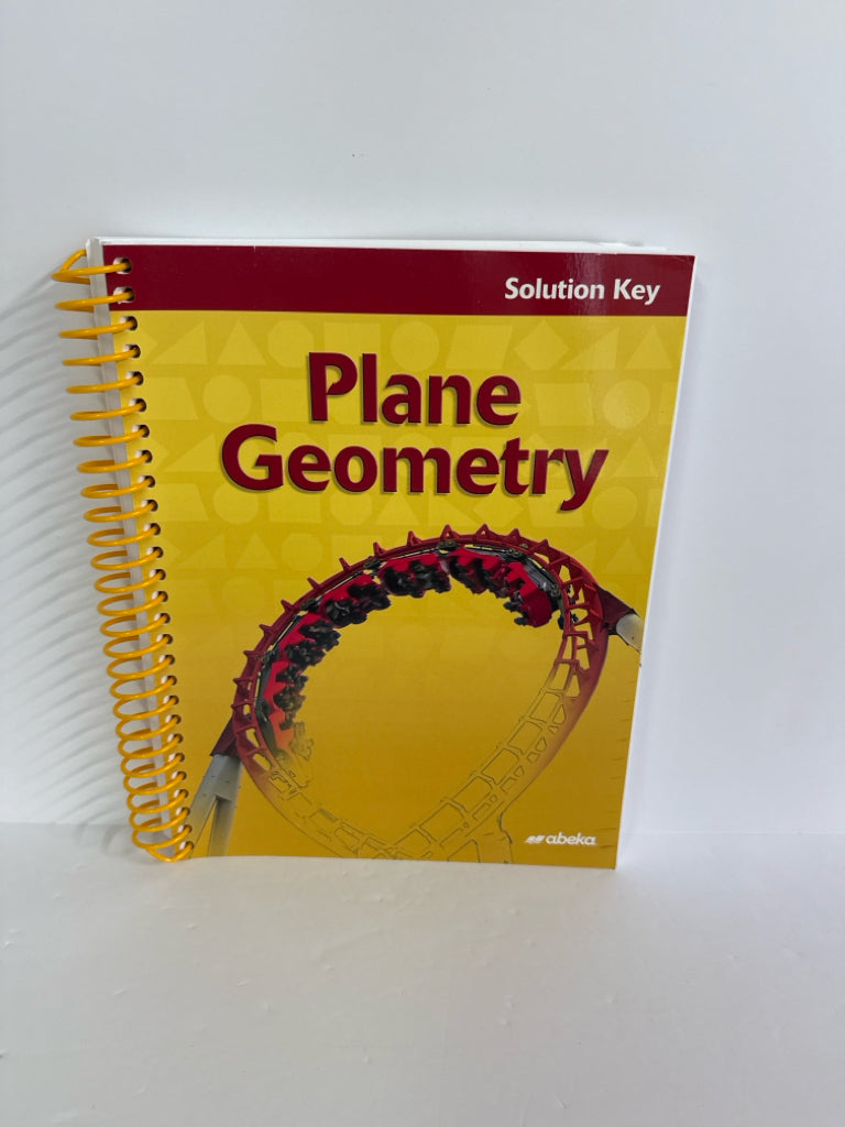 Plane Geometry Abeka Solution Key Pre-Owned 11th Grade Mathematics Textbooks