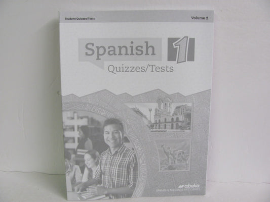 Spanish 1 Volume 2 Abeka Quizzes/Tests  Pre-Owned High School Spanish Books