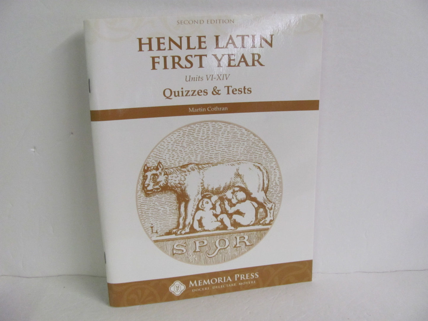 Henle Latin First Year Memoria Press Quizzes/Tests  Pre-Owned Latin Books