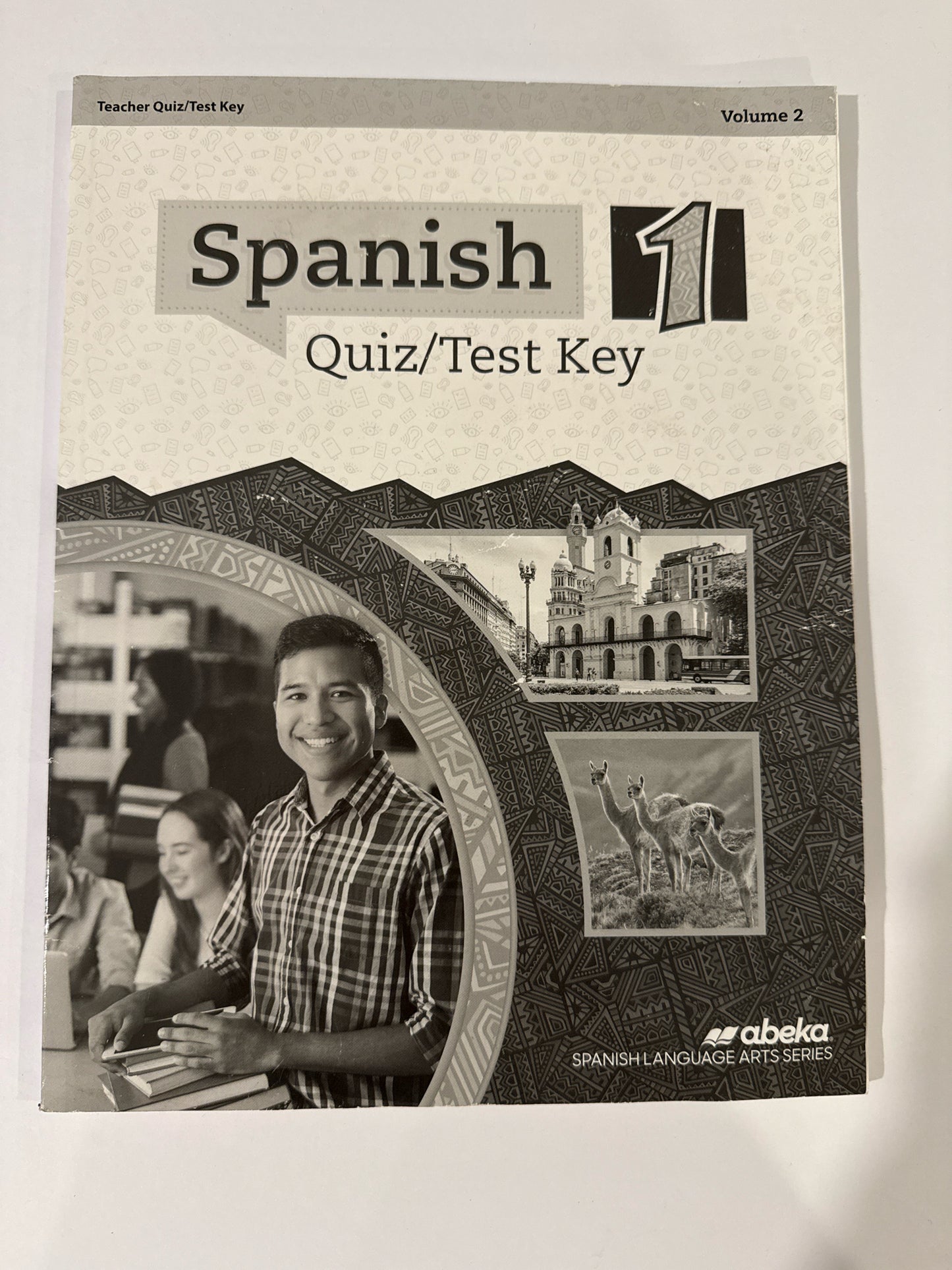 Spanish I Abeka Quiz/Test Key  Pre-Owned High School Spanish Books