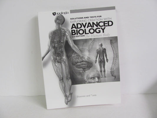 Advanced Biology Apologia Solutions and Tests  Pre-Owned Yunis Science Textbooks