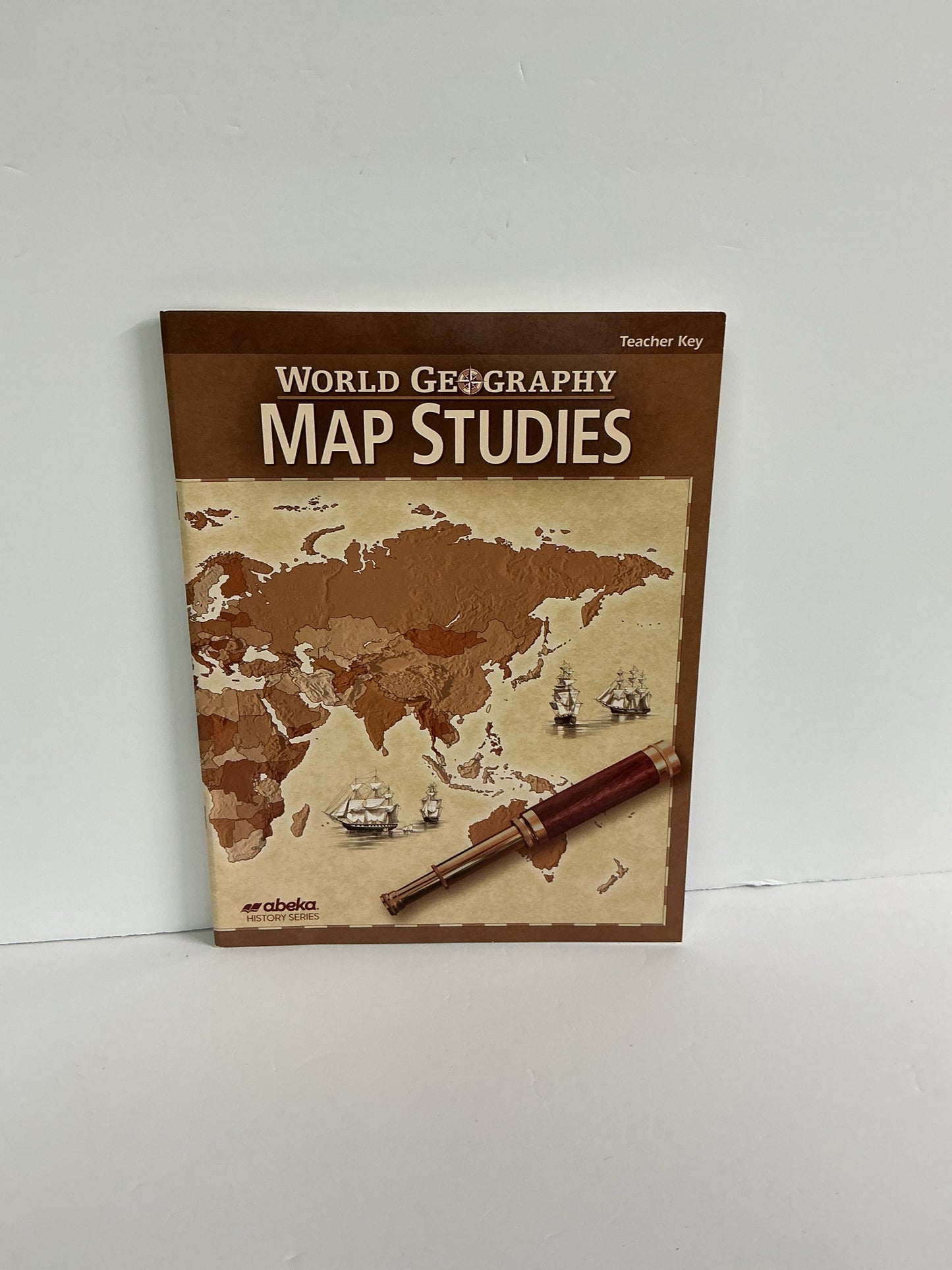 World Geography Map Studies Abeka Teacher Key  Pre-Owned History Textbooks