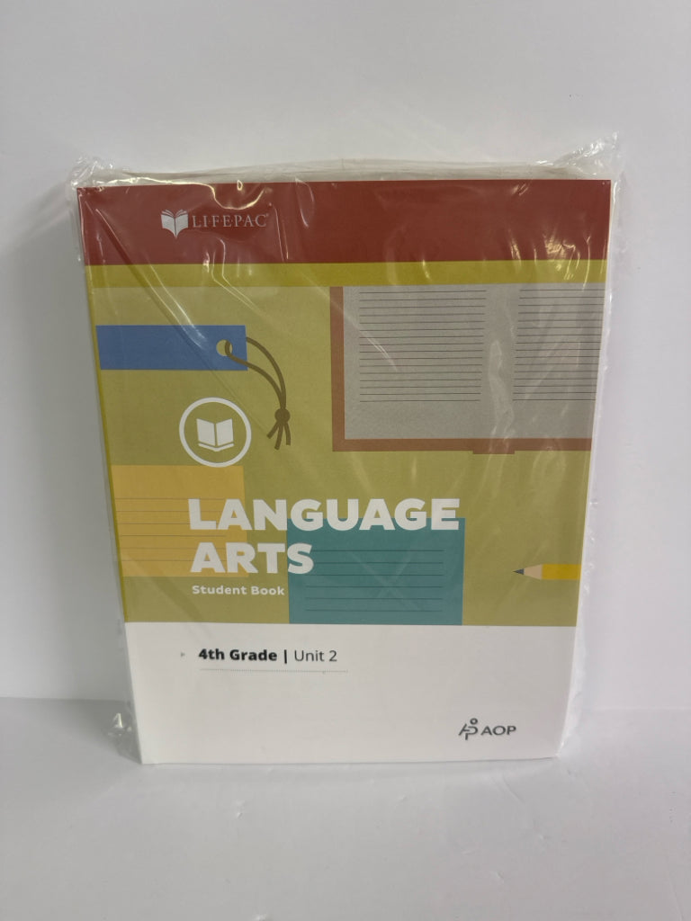 Language Arts 4 Alpha Omega Set  Pre-Owned 4th Grade Language Textbooks