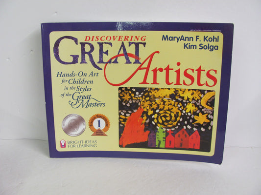 Discovering Great Artists Bright Ring Pre-Owned Kohl Elementary Art Books