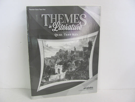 Themes in Literature Abeka Quiz/Test Key  Pre-Owned 9th Grade Reading Textbooks