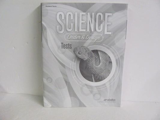 Order & Design Abeka Tests  Pre-Owned 7th Grade Science Textbooks
