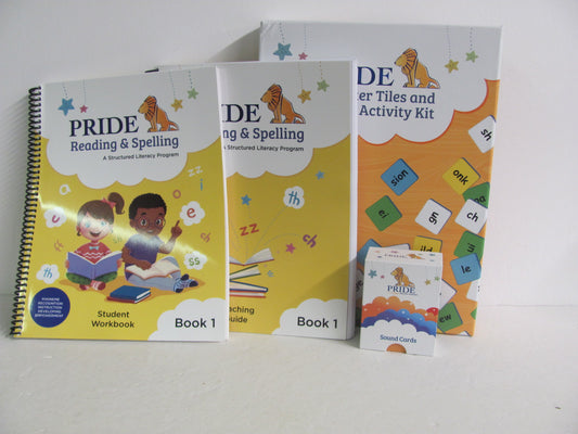 Pride Reading and Spelling Pride Publishing Set  Pre-Owned Reading Textbooks