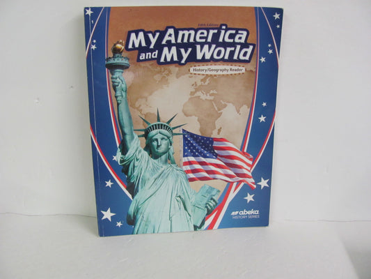 My America and My World Abeka Student Book Pre-Owned 1st Grade History Textbooks