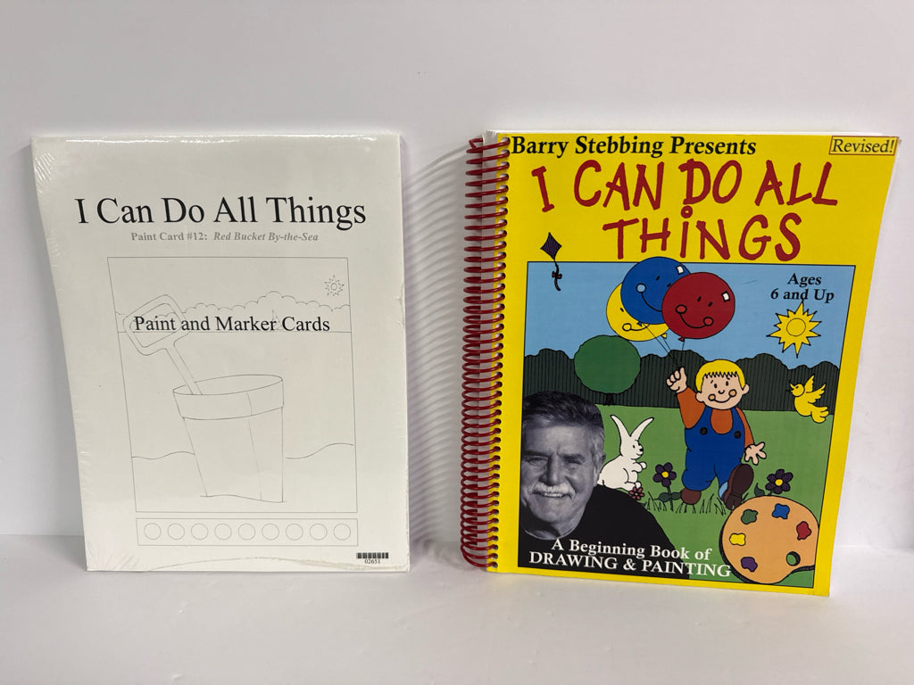 I Can Do all Things How Great Thou Art Set  Pre-Owned Barry Stebbing Art Books