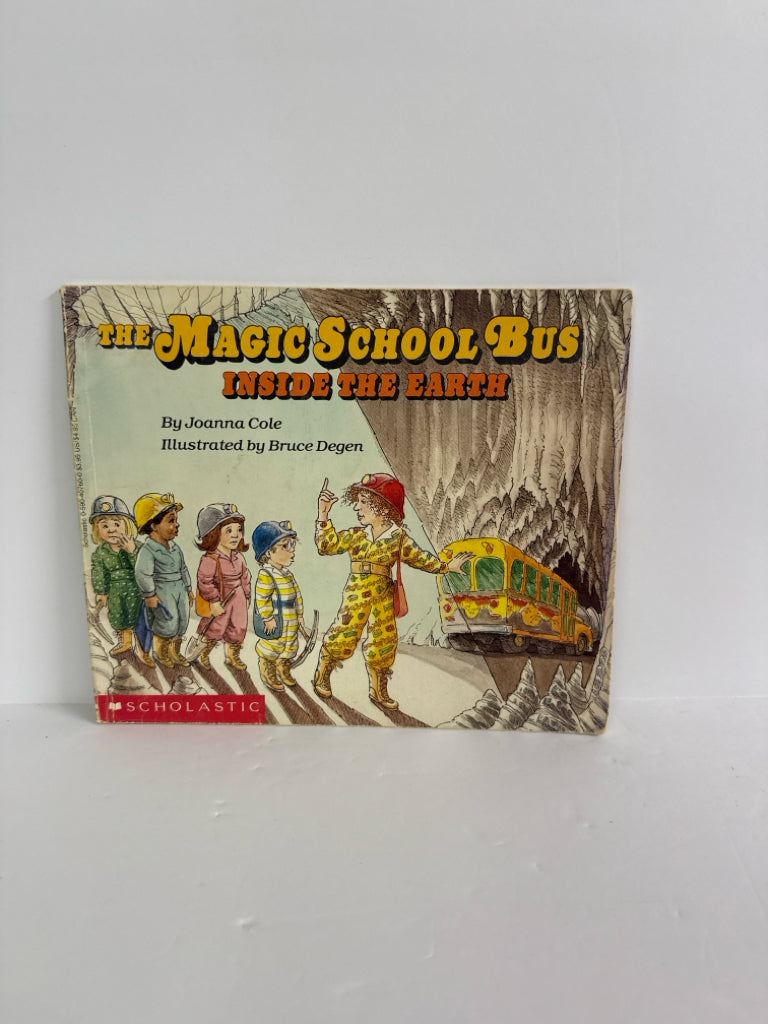 Inside the Earth Joanna Cole Scholastic Juvenile Books