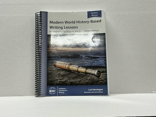 Modern World History-Based Writing IEW Teacher Key  Pre-Owned IEW Writing Books