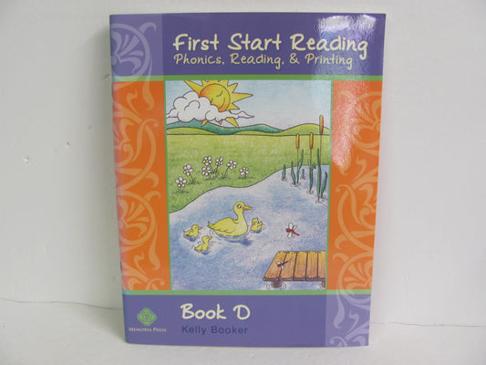 First Start Reading Book D Memoria Press Booker Elementary Reading Textbooks