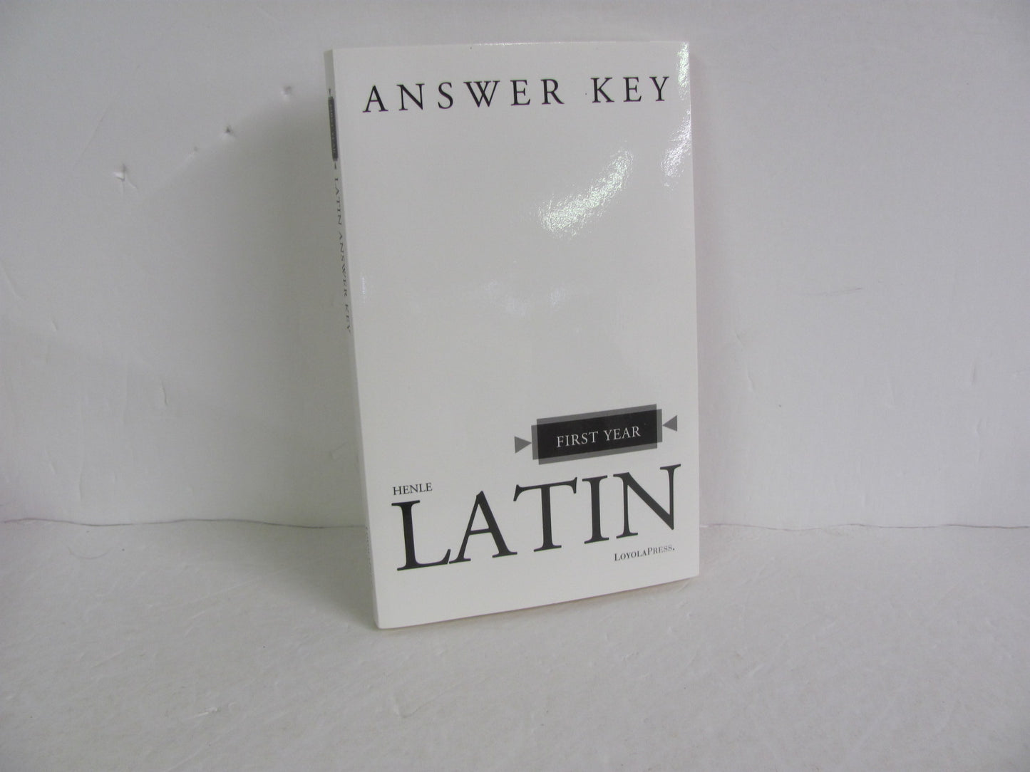 Henle First Year Latin Loyola Press Answer Key  Pre-Owned Latin Books
