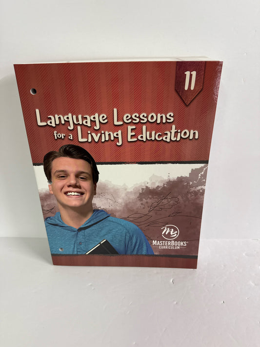 Language Lessons for a Living Educa MasterBooks Student Book Language Textbooks