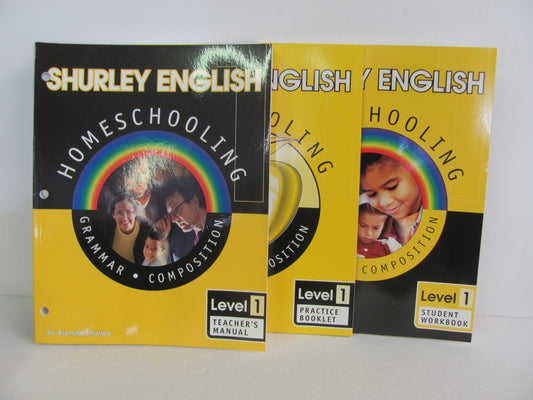 Shurley English Set  Pre-Owned Shurley 1st Grade Language Textbooks